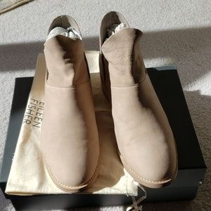 eileen fisher leaf bootie